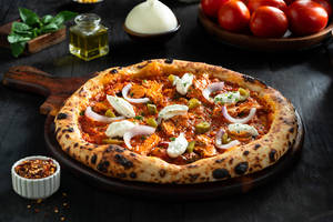 Italian - Pizza Marinara with Peri Peri Grilled Chicken
