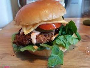 Chicken Steak Burger  