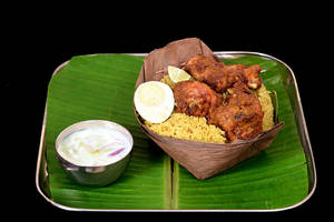 Kshatriya Kebab Biryani (3 Pcs)