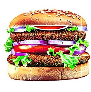 Double Tikki Burger