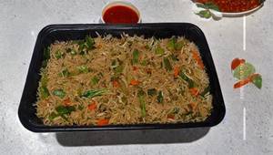 Veg schezwan fried rice