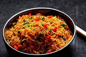 Schezwan veg fried rice