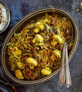 Mushroom Biryani