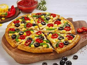 Corn Vig Pizza  8.5 Inch