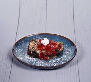Chocolate Babka & Berry Compote