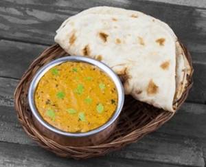 Half Dal Fry+ 4 Butter Roti Tandoori+ Pickle+ Salad