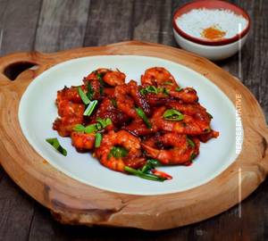 Prawns Chilli Fry
