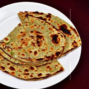 Garlic Lachha Paratha