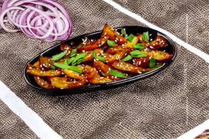 Crispy Chilli Garlic Potato  