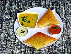 Ghee plain dosa