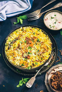 Biryani With Raita