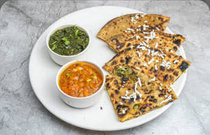 Paneer Parathas Combo