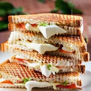 Khakra cheese sandwich