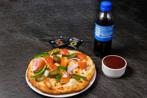 Capsicum and cheese Pizza [ Medium ]