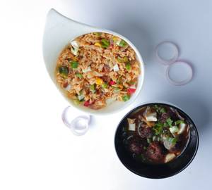 Chicken Fried Rice & Manchurian
