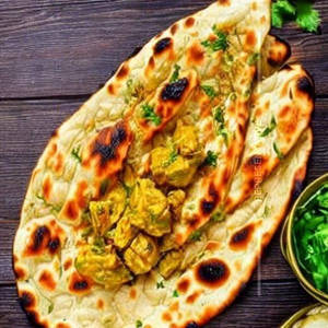 Chicken Tikka Keema Stuff Naan