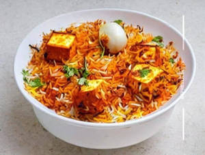 Paneer Tikka Biryani (full)