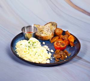Ricotta Soft Scramble Eggs