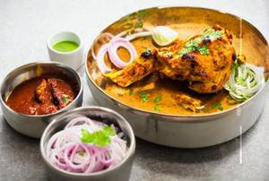Hyderabadi Tandoori Chicken Half
