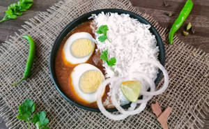 Tkc-egg Curry Healthy Rice Bowl