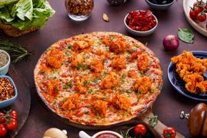 Fried Chicken Pizza