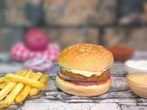 Aloo Tikki Supreme Burger Meal