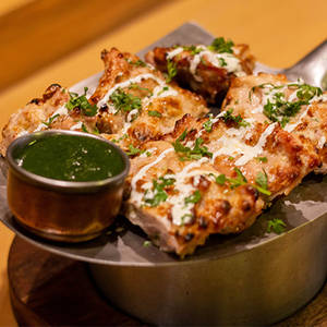 Chicken Methi Malai Tikka