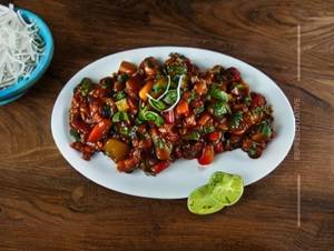 Veg. Mushroom Chilli Dry