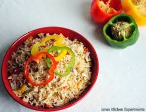 Ginger Capsicum Fried Rice