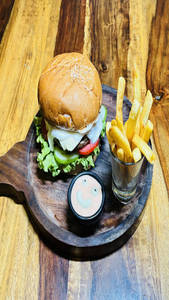 MEXICAN CHICKEN BURGER