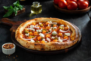 Italian - Pizza Marinara with Peri Peri Paneer & Feta Cheese