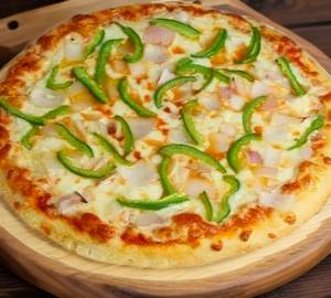 Capsicum Onion Pizza