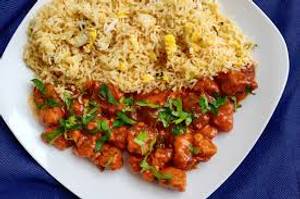 Chicken manchurian pulao