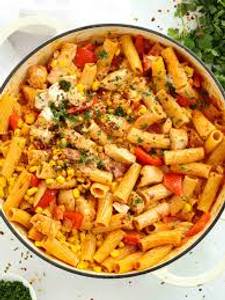Peri peri pasta non veg