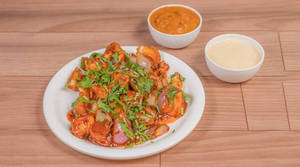 Chilly Paneer Dry (6 Pc)