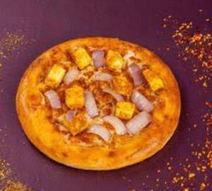 Spicy paneer pizza