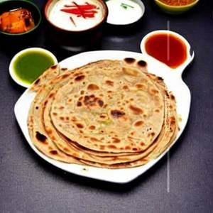Plain Lachha Paratha 