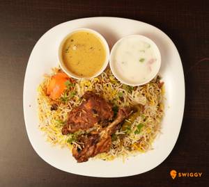 Hyderabadi Chicken Dum Biryani