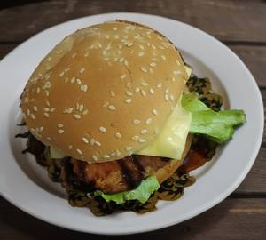 BBQ Chicken Cheese Burger
