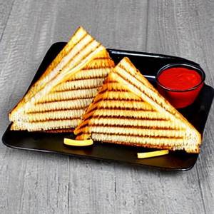Veg Cheese Club Grill Sandwich