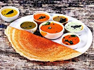Paneer Schezwan Dosa