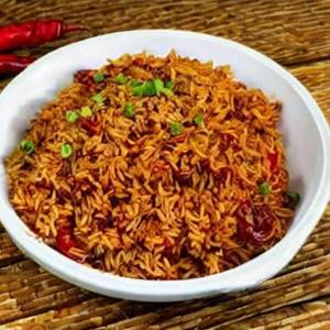 Smoked Spicy Chilli Rice In Chicken