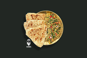 Egg Bhurji With 3 Layered Paratha