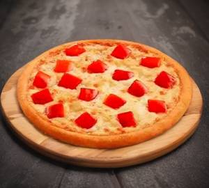 Cheese and tomato pizza