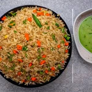 Chicken Schezwan Fried Rice                                                   