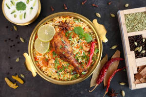 Chicken Dum Leg Biryani