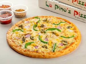 Pesto & Basil Veg Pizza Regular