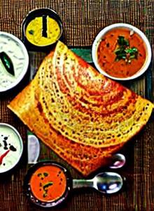 Rava Onion Dosa