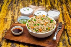 Chicken Garlic Fried Rice 