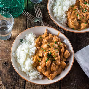 Chicken Strogan Off